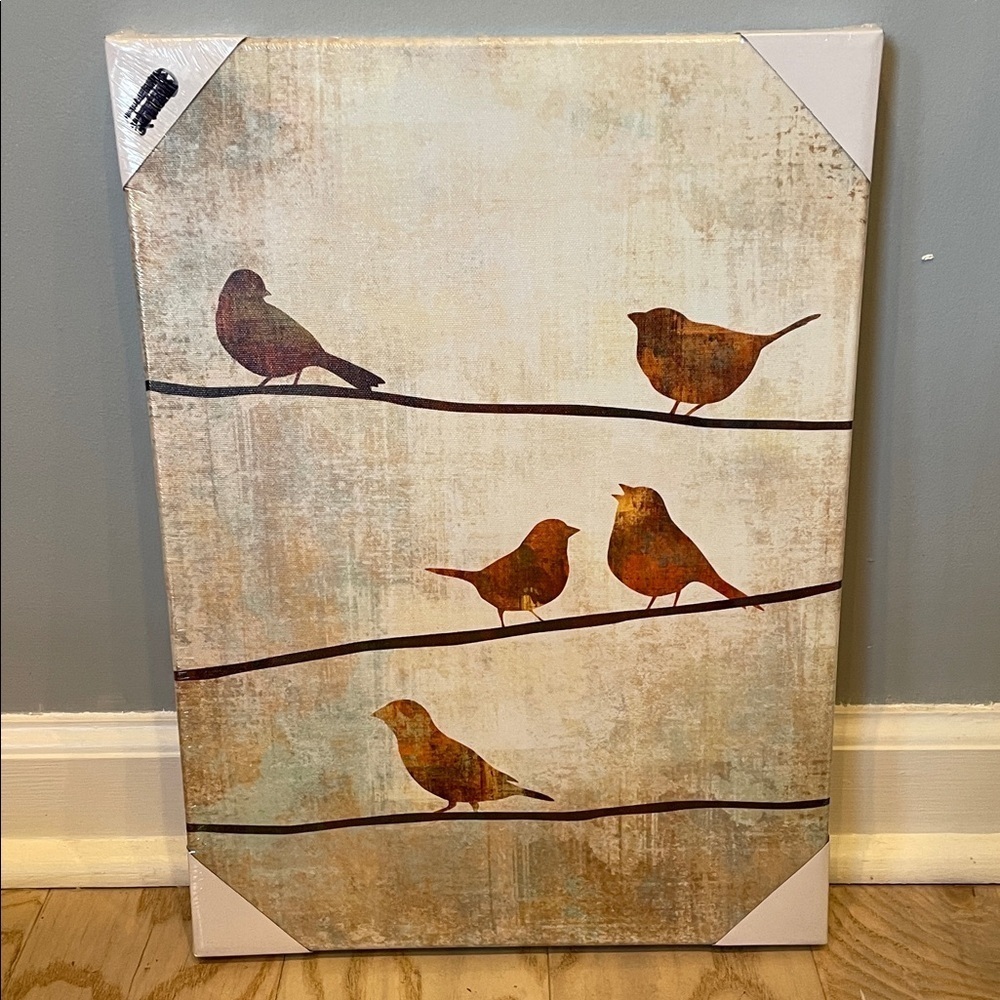 Bird Silhouette Canvas Art new